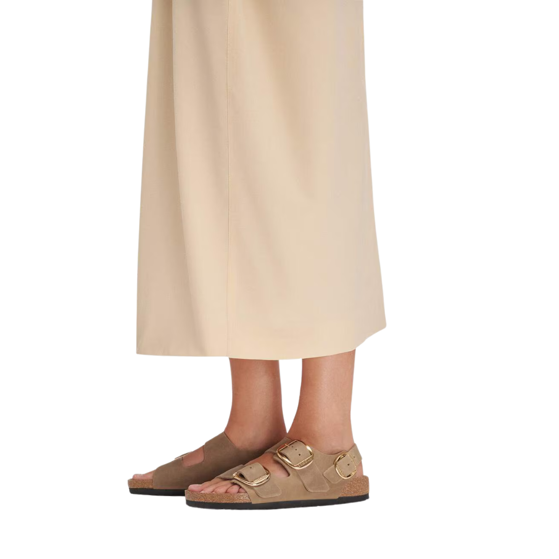 Birkenstock Milano Big Buckle – Sandalo in Pelle Nabuk Oliata
