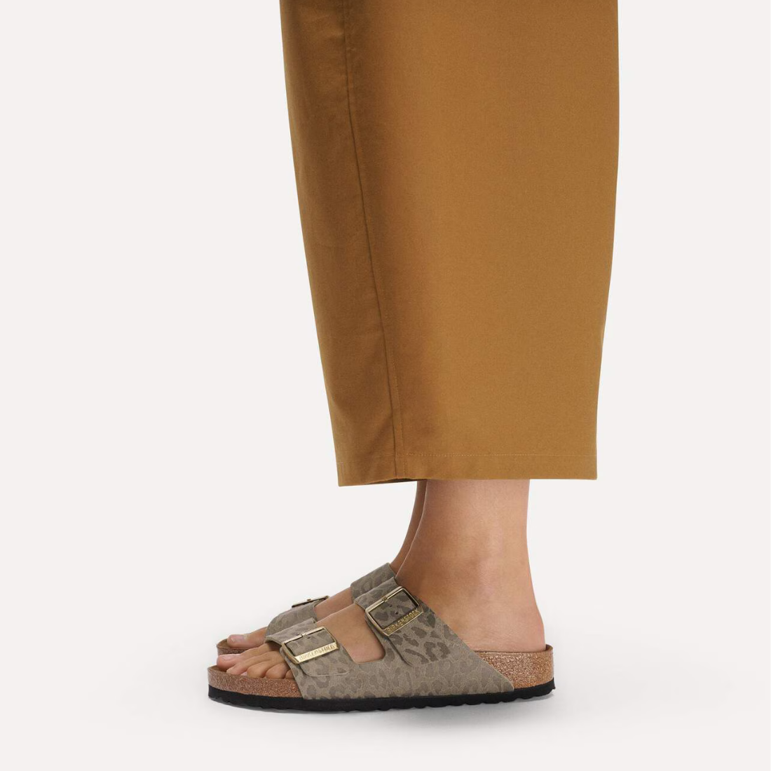 Birkenstock Arizona Synthetik – SYN Leo Grey Taupe Donna