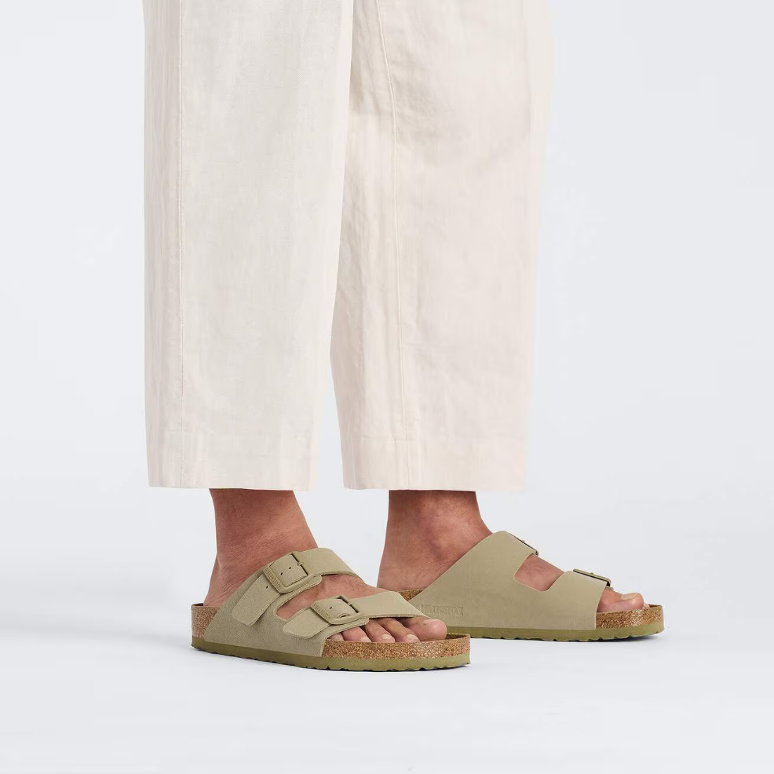 Birkenstock Arizona Birko-Flor -Faded Khaki