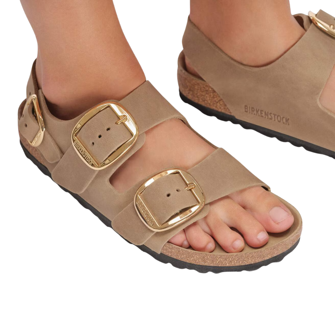 Birkenstock Milano Big Buckle – Sandalo in Pelle Nabuk Oliata