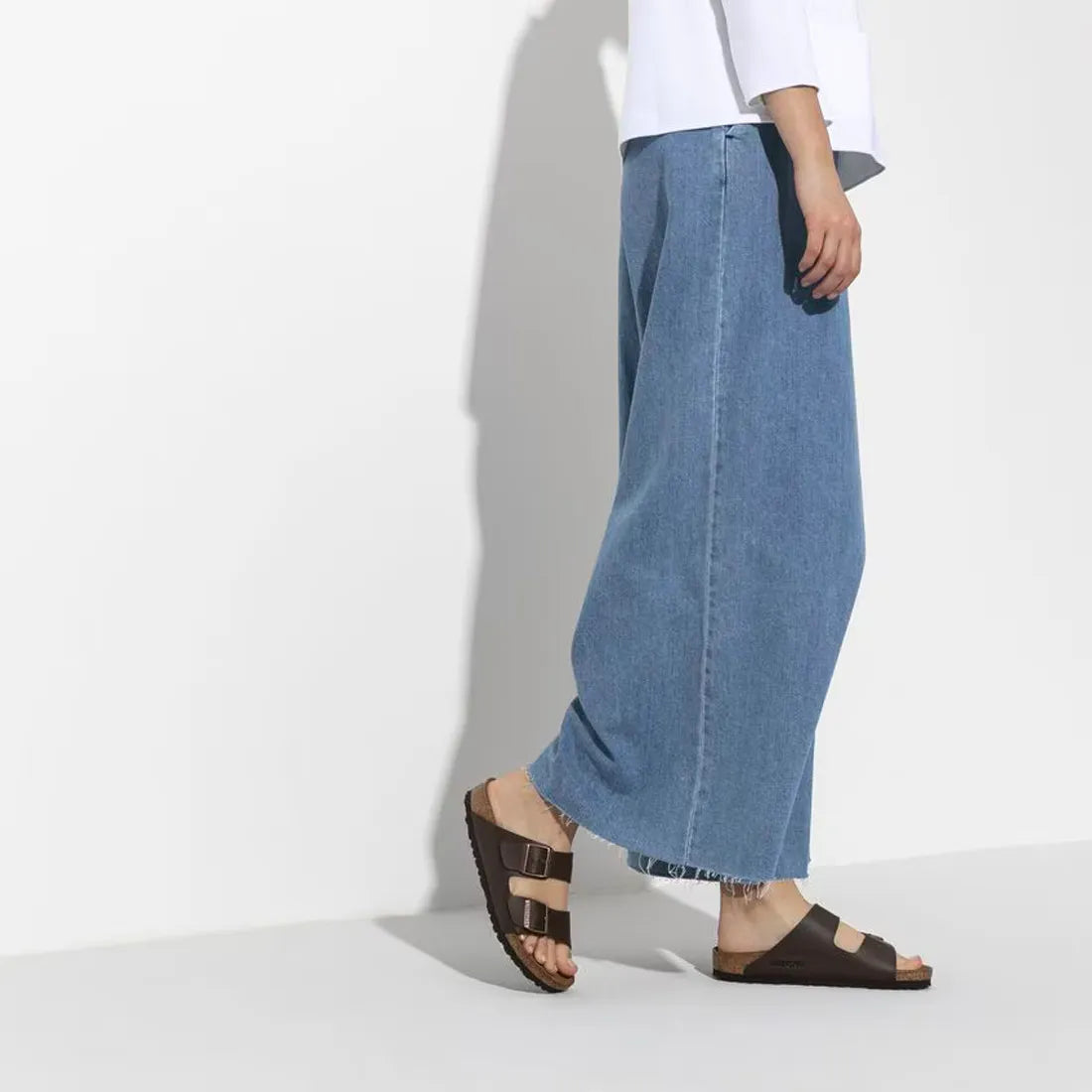 Birkenstock Arizona dark brown - calzata larga