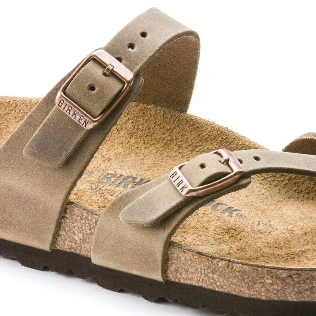 Birkenstock Mayari Tobacco - calzata larga