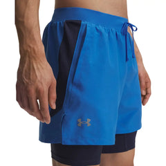 Pantaloncini 2 in 1 Under Armour Launch Uomo