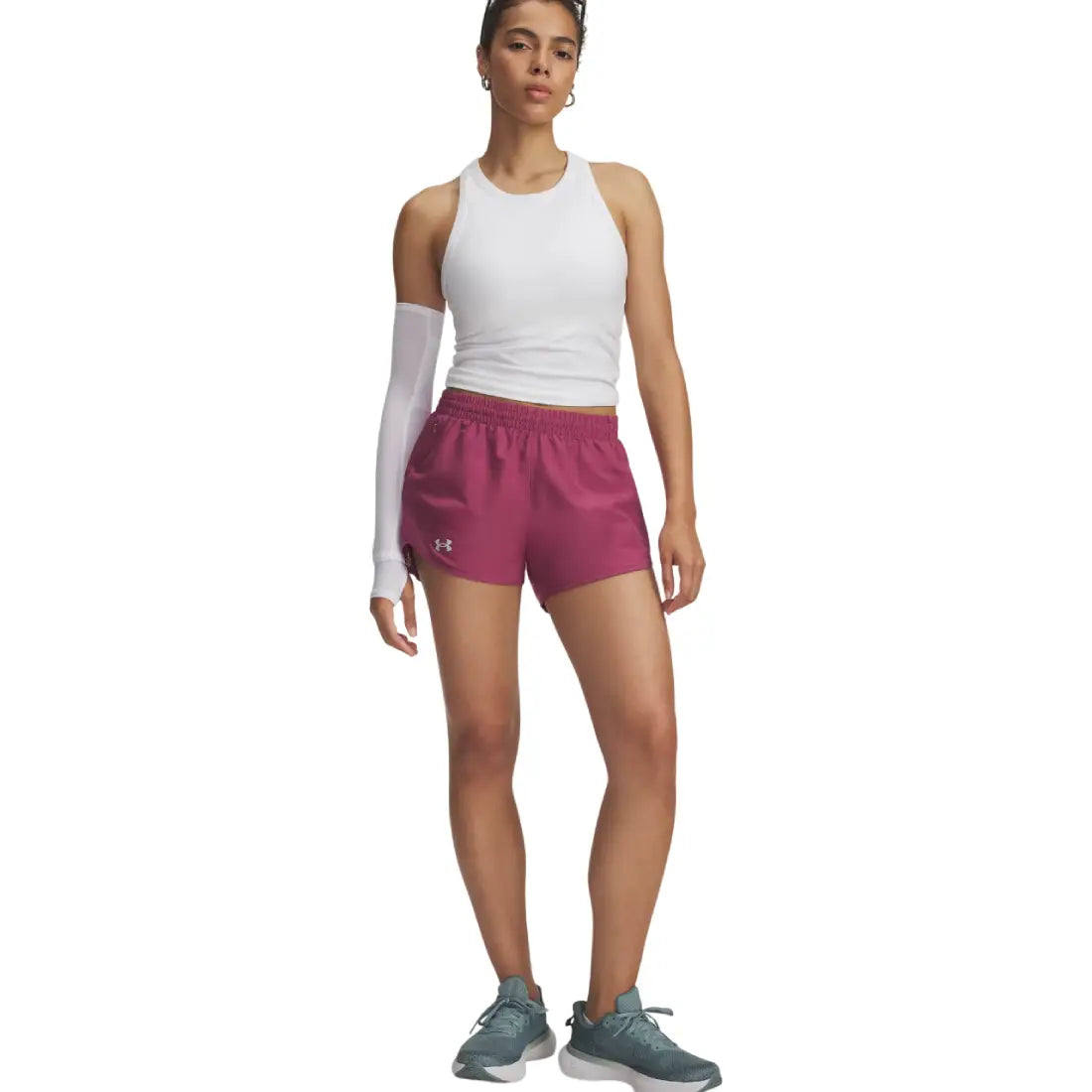 Pantaloncini Under Armour Fly By 8cm Donna