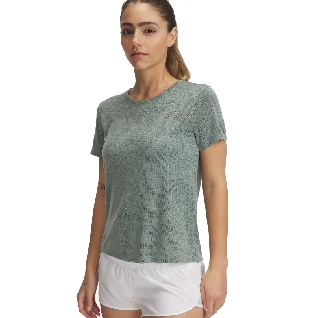 T-Shirt Under Armour Launch Camo donna