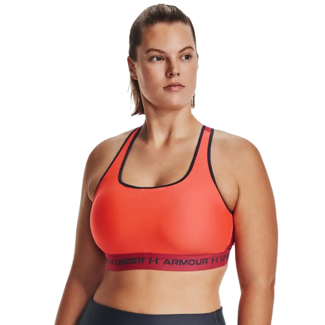 Top Under Armour Cross Back Mid Donna