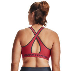 Top Under Armour Cross Back Mid Donna