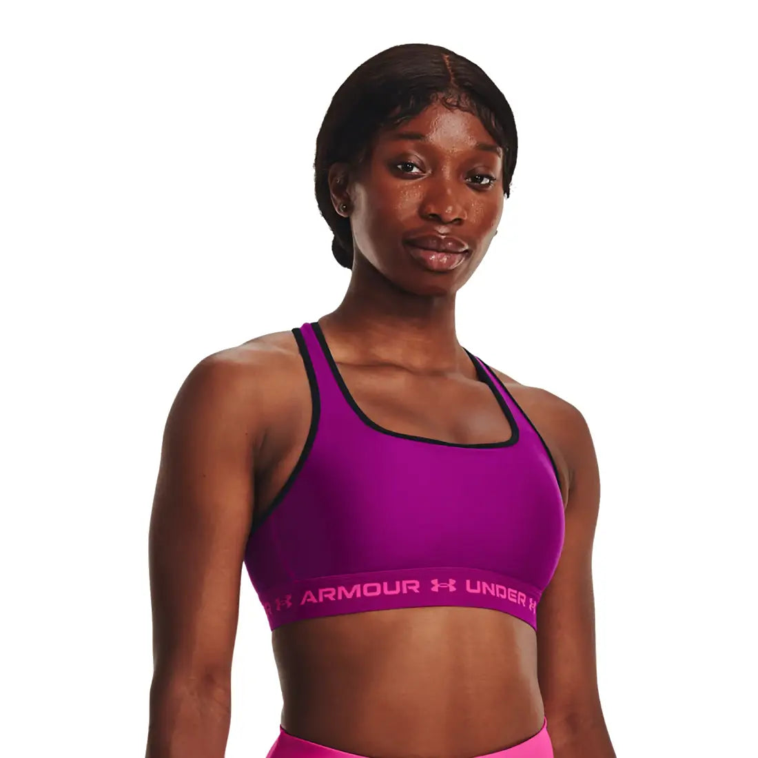 Top Under Armour Cross Back Mid Donna