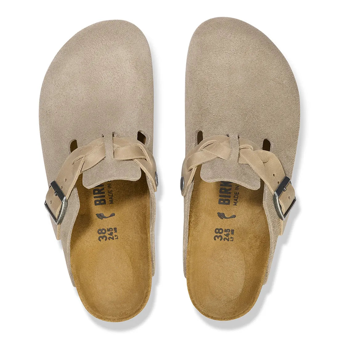 Birkenstock Boston taupe leather