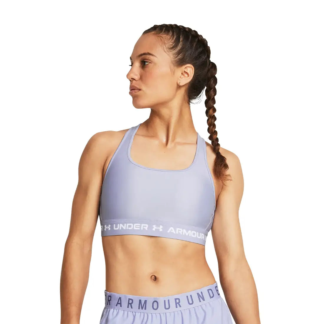 Top Under Armour Cross Back Mid Donna