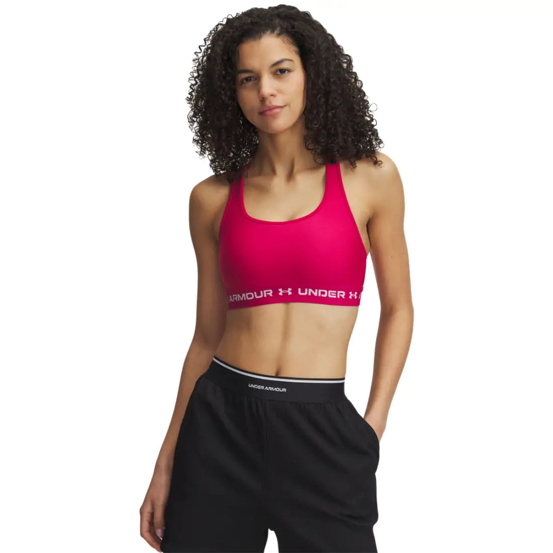 Top Under Armour Cross Back Mid Donna