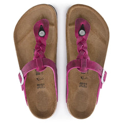 Birkenstock Gizeh braided festival fuchsia