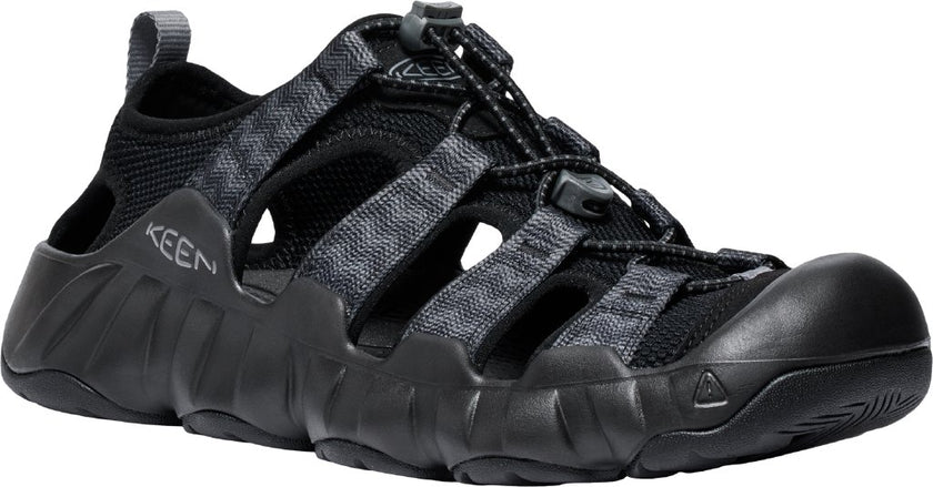 KEEN Hyperport H2 Sandali Uomo – Black/Steel Grey