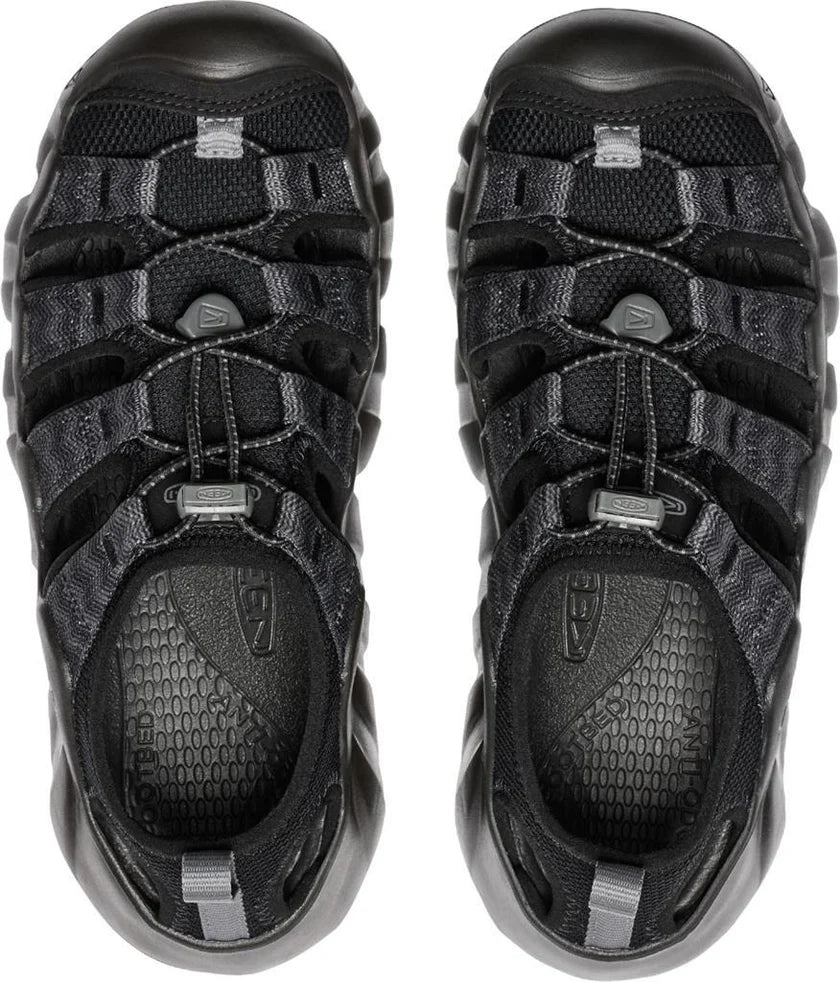 KEEN Hyperport H2 Sandali Donna – Black/Steel Grey
