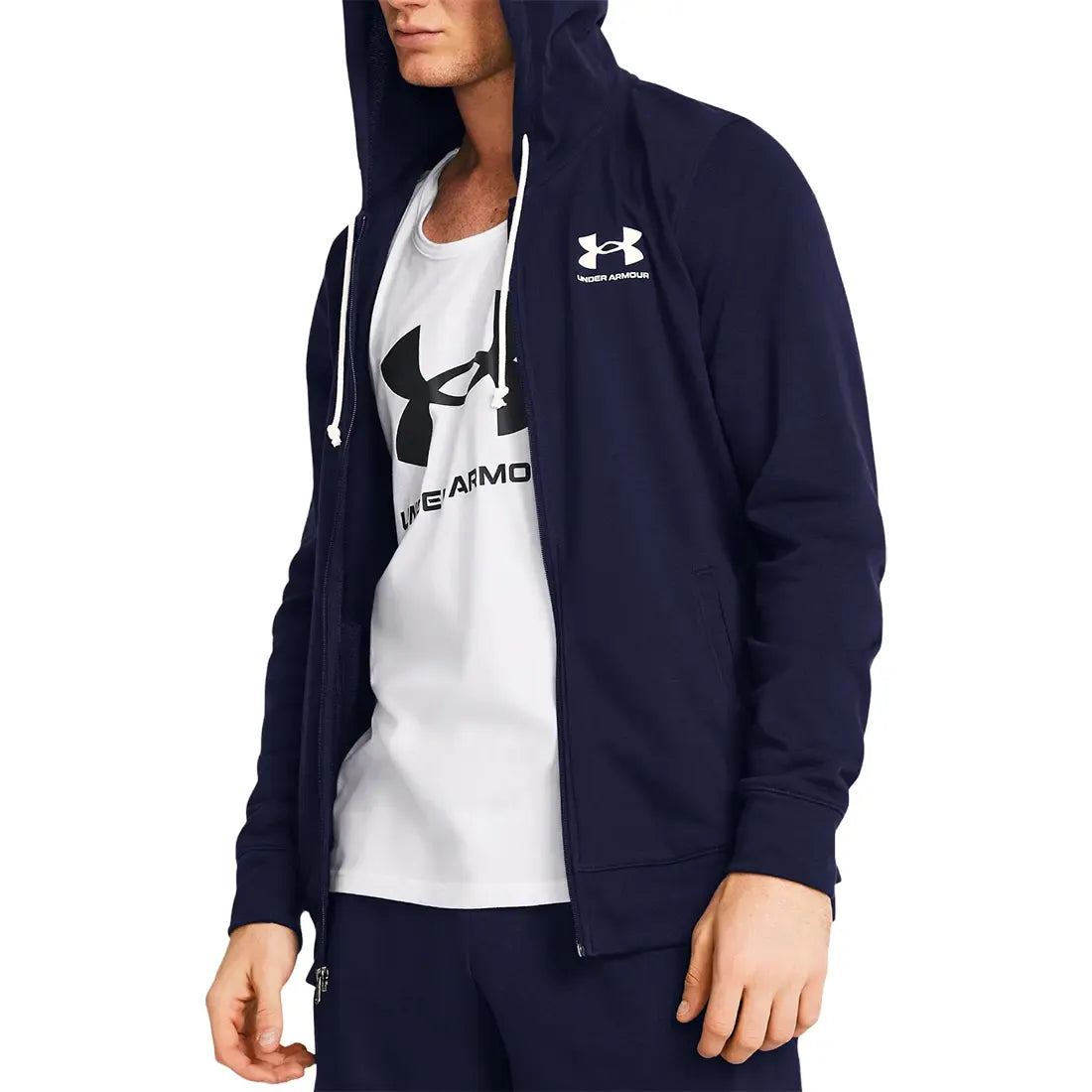 Felpe Under Armour Rival Terry Full Zip Uomo