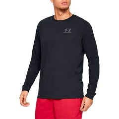 T-shirt Under Armour Sportstyle Left Chest LS Uomo