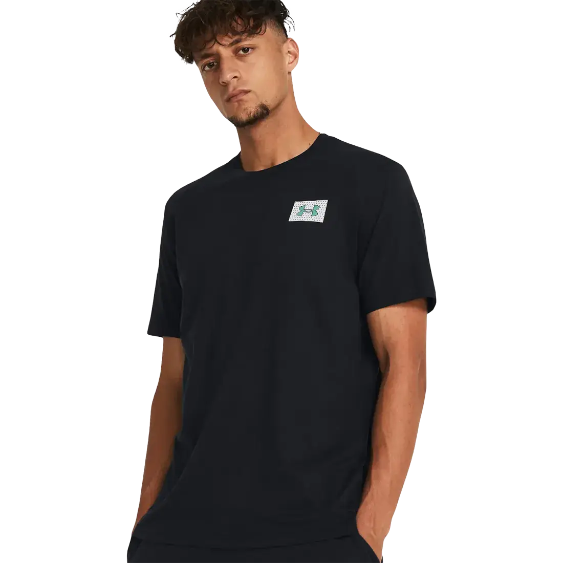 T-Shirt Under Armour Block Logo Uomo