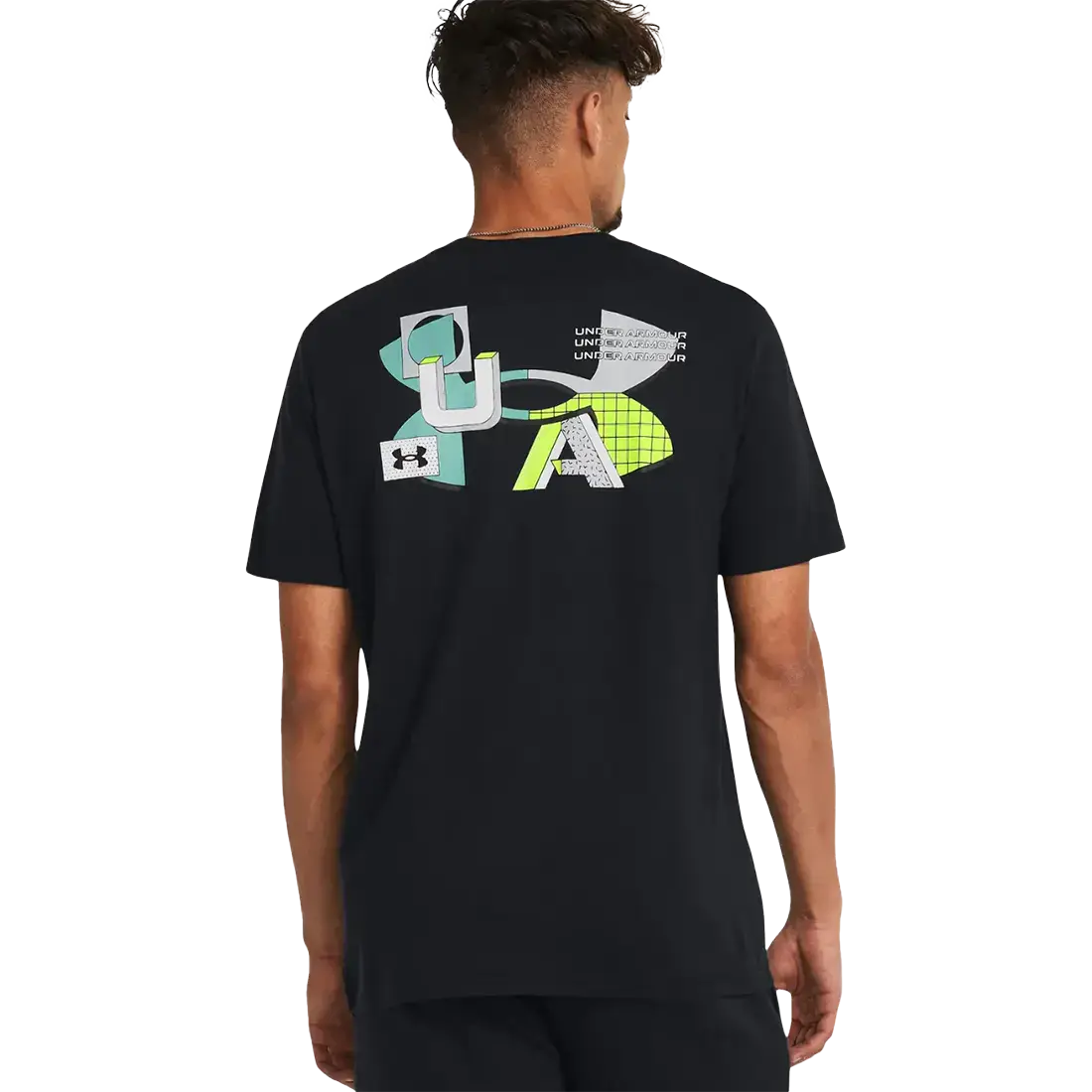 T-Shirt Under Armour Block Logo Uomo