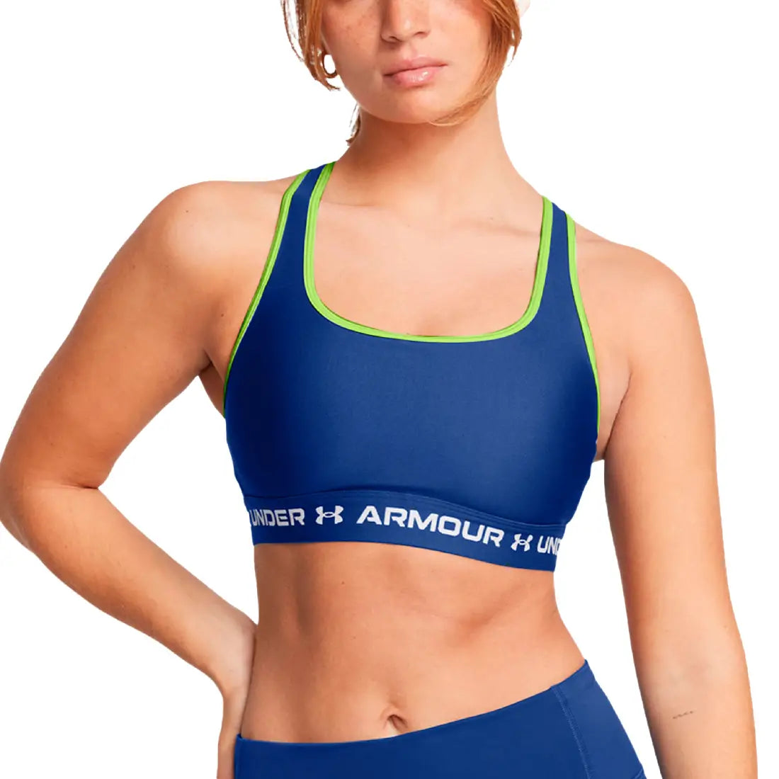 Top Under Armour Cross Back Mid Donna