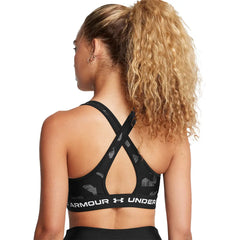 Top Under Armour CrossBack Printed Mid Donna