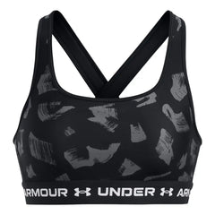 Top Under Armour CrossBack Printed Mid Donna