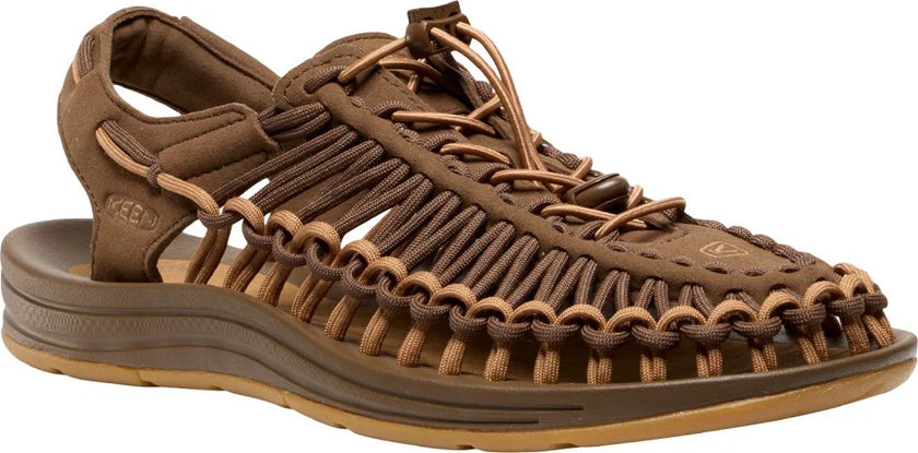 KEEN Uneek Sandali Uomo – Dark Earth/Chipmunk
