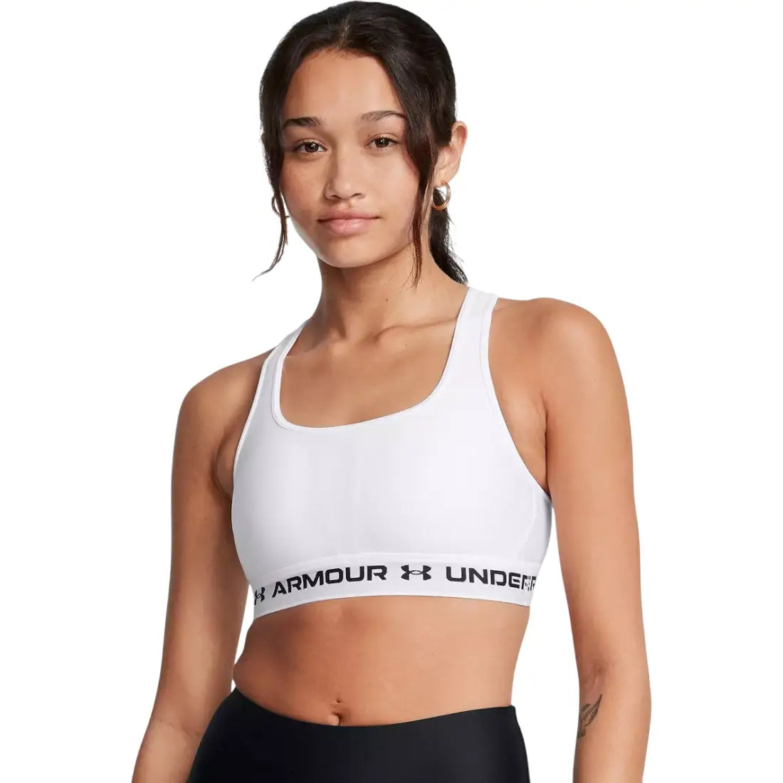 Top Under Armour Cross Back Mid Donna