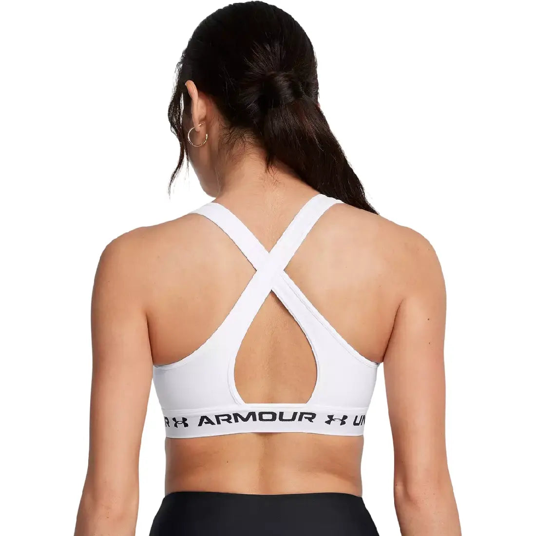 Top Under Armour Cross Back Mid Donna