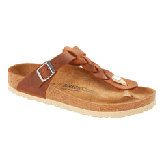 Birkenstock Gizeh braided cognac