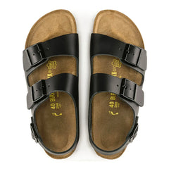 Birkenstock Milano black leather