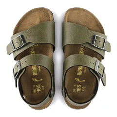 Birkenstock New York pull up olive Bambino