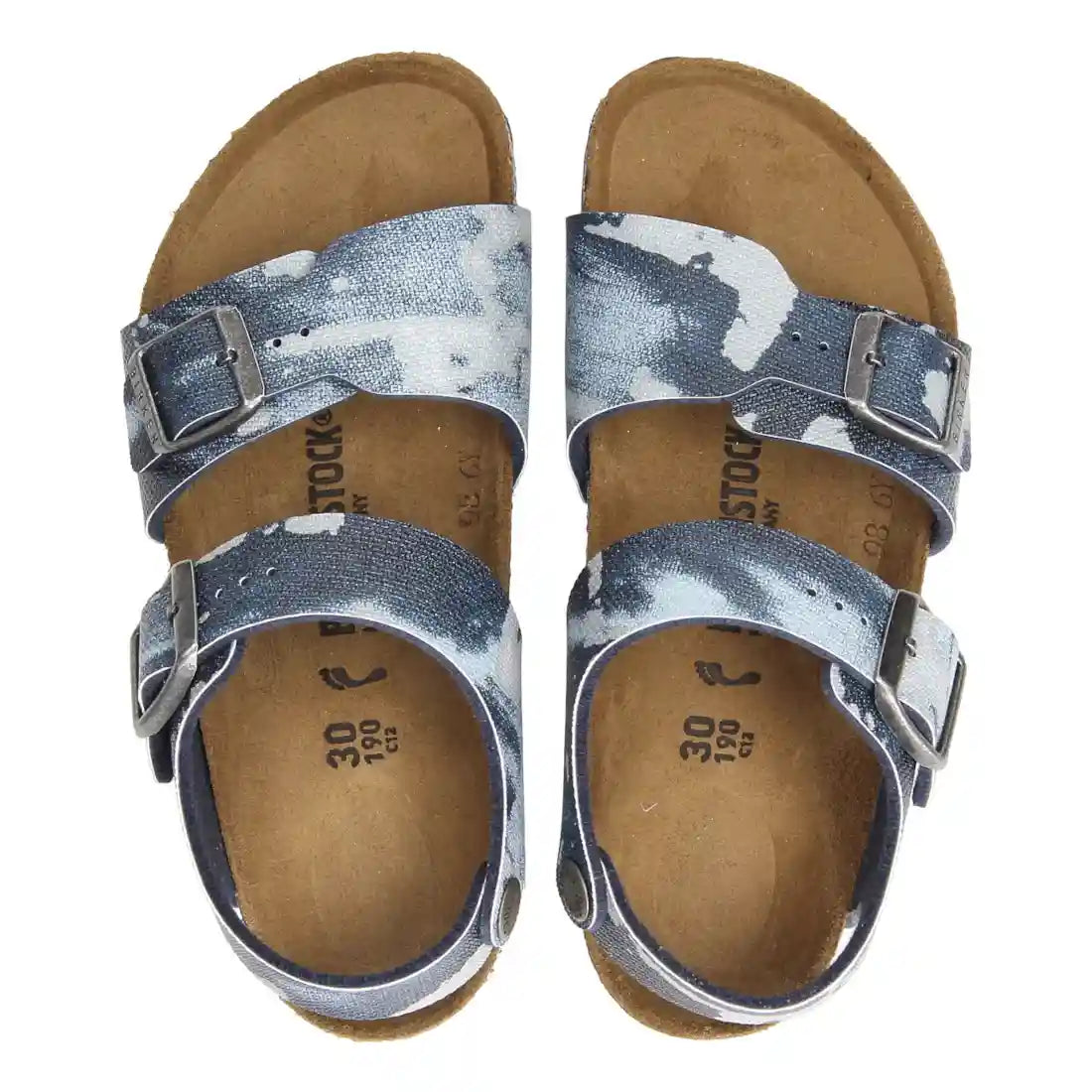 Birkenstock New York city camo blue Bambino