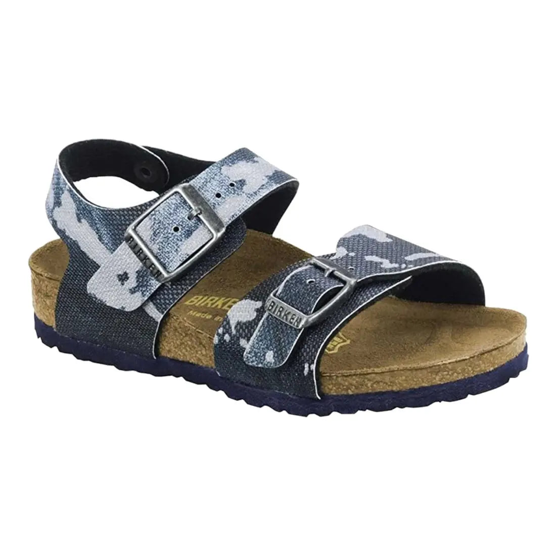 Birkenstock New York city camo blue Bambino