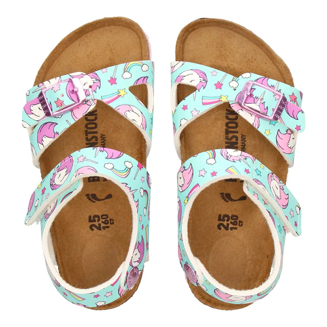 Birkenstock Colorado unicorn seafoam Bambina